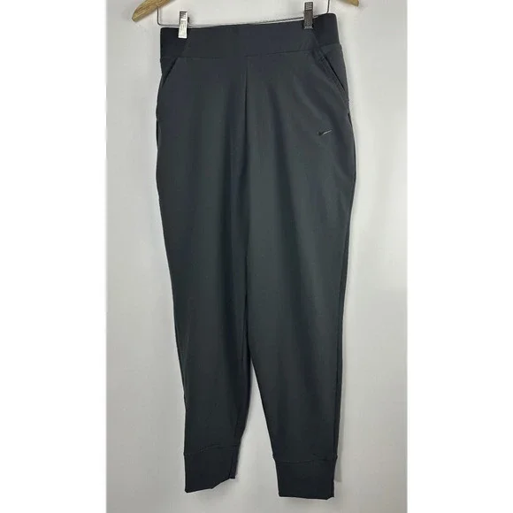 Nike Lady Bliss Training Pants Pull On Running CU5849-070 Gray Women's Medium - Picture 2 of 15